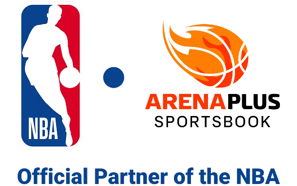NBA logo and ArenaPlus logo official partnership footer logo