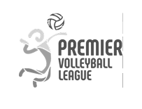 Premier Volleyball League footer logo dark