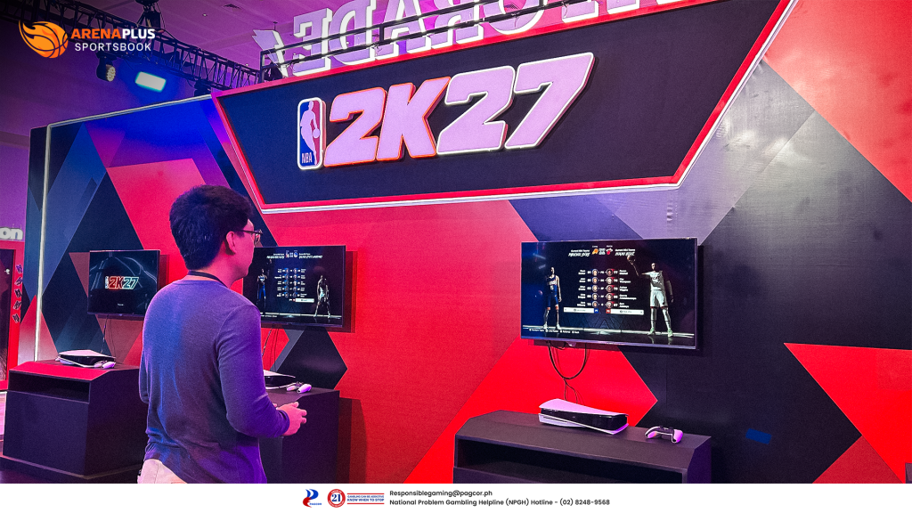 One of NBA House Philippines’ most popular attractions gave fans the chance to try the latest NBA game firsthand