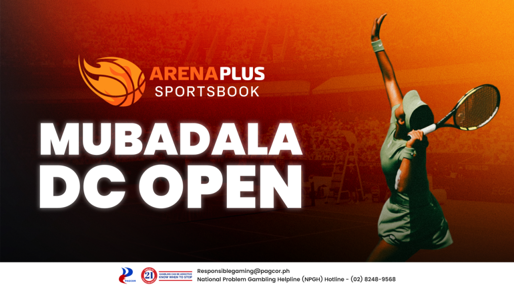 Eala received overwhelming support in ArenaPlus' tournament winner market, with 96.88 percent of picks backing her to win the Mubadala DC Open