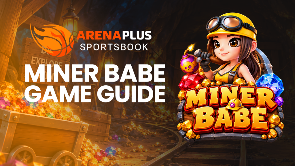 A blog image banner of Miner Babe Slot Game Guide at ArenaPlus