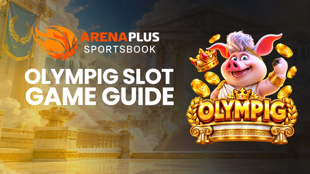 A blog image banner of Olympig Slot Game Guide at ArenaPlus