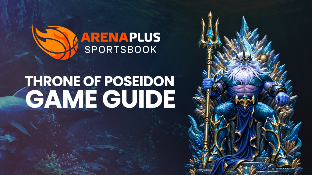 A blog image banner of Throne of Poseidon Slot Game Guide at ArenaPlus