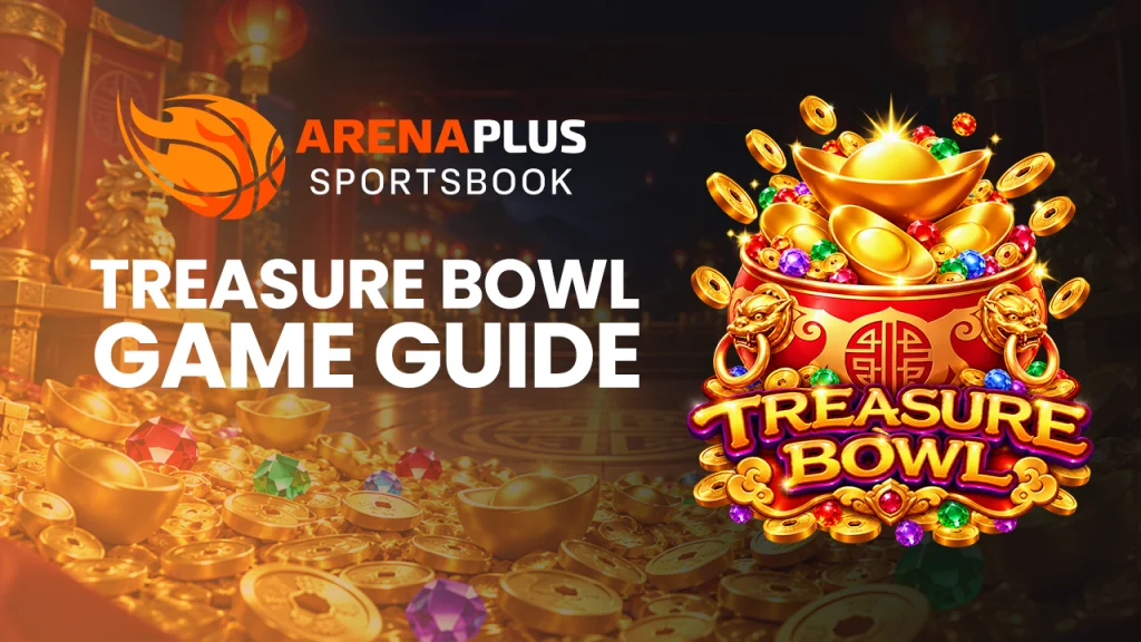 A blog image banner of Treasure Bowl Slot Game Guide at ArenaPlus