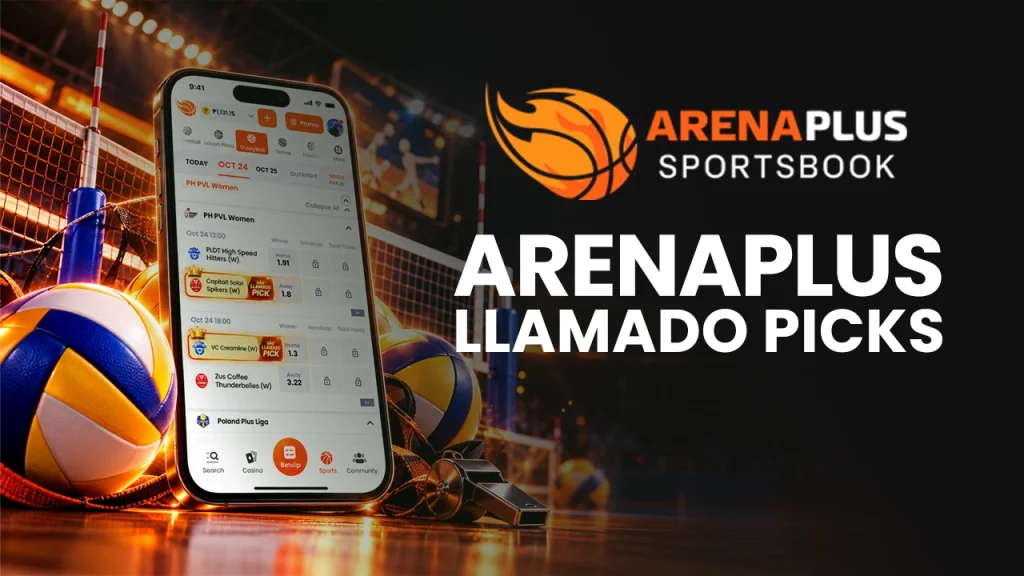 New ArenaPlus users get Llamado Picks, a welcome promo that offers boosted odds on pre-selected favorites parlays and other markets for their first 7 days. It isn't a free bet, but a winning bet pays more than it would at regular odds.