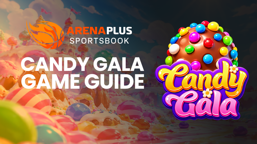 A blog image banner of Candy Gala Slot Game Guide at ArenaPlus