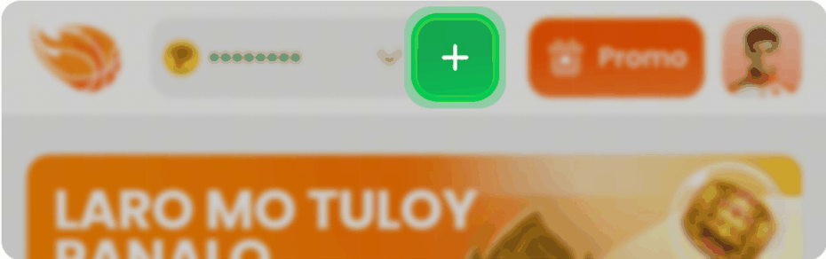 Tap the + icon or your profile icon in the upper-right corner of the screen.